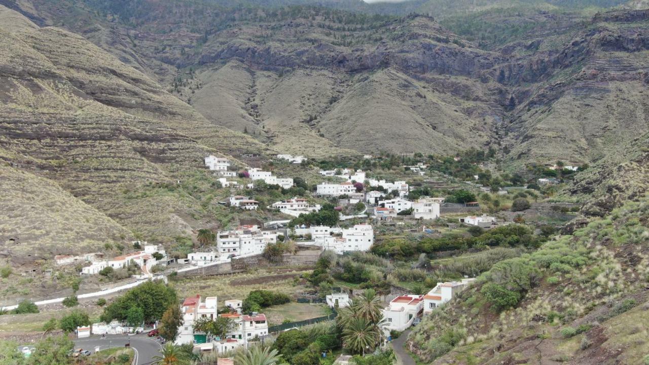 Апартаменты Vivelorural Atico Y Terraza En El Risco De Agaete Агаэте Экстерьер фото