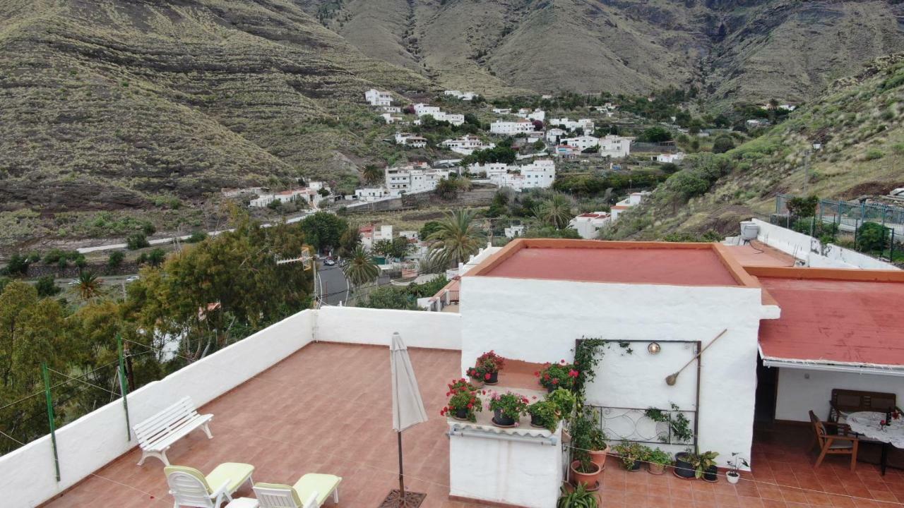 Апартаменты Vivelorural Atico Y Terraza En El Risco De Agaete Агаэте Экстерьер фото